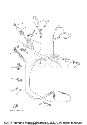 STEERING HANDLE CABLE