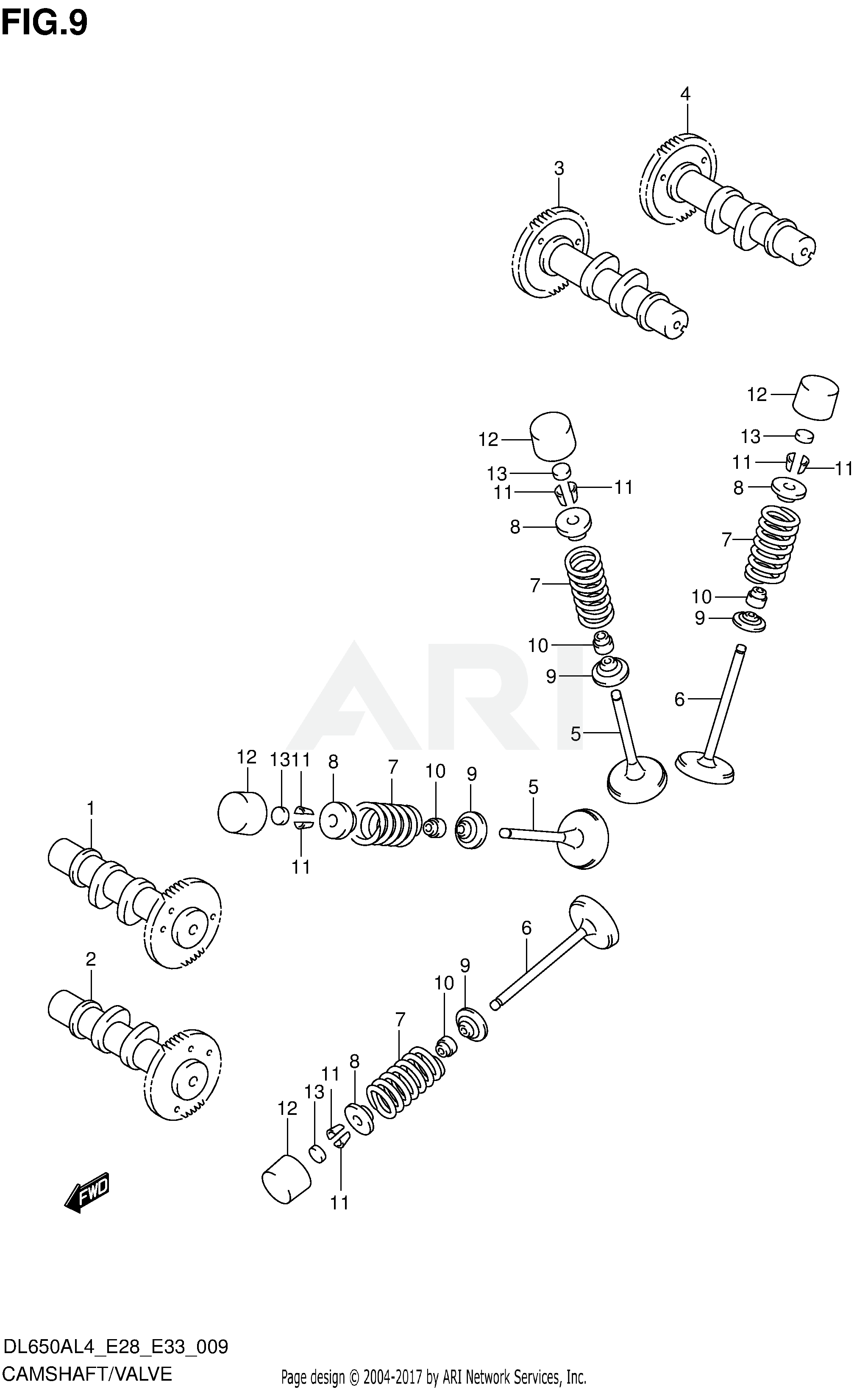 CAMSHAFT/VALVE