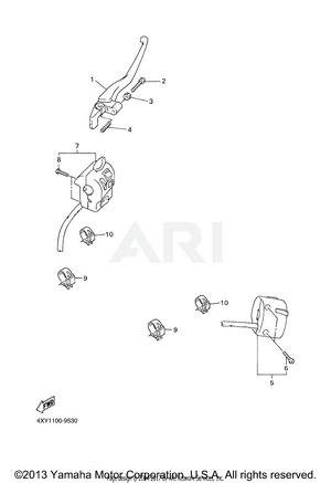 HANDLE SWITCH LEVER