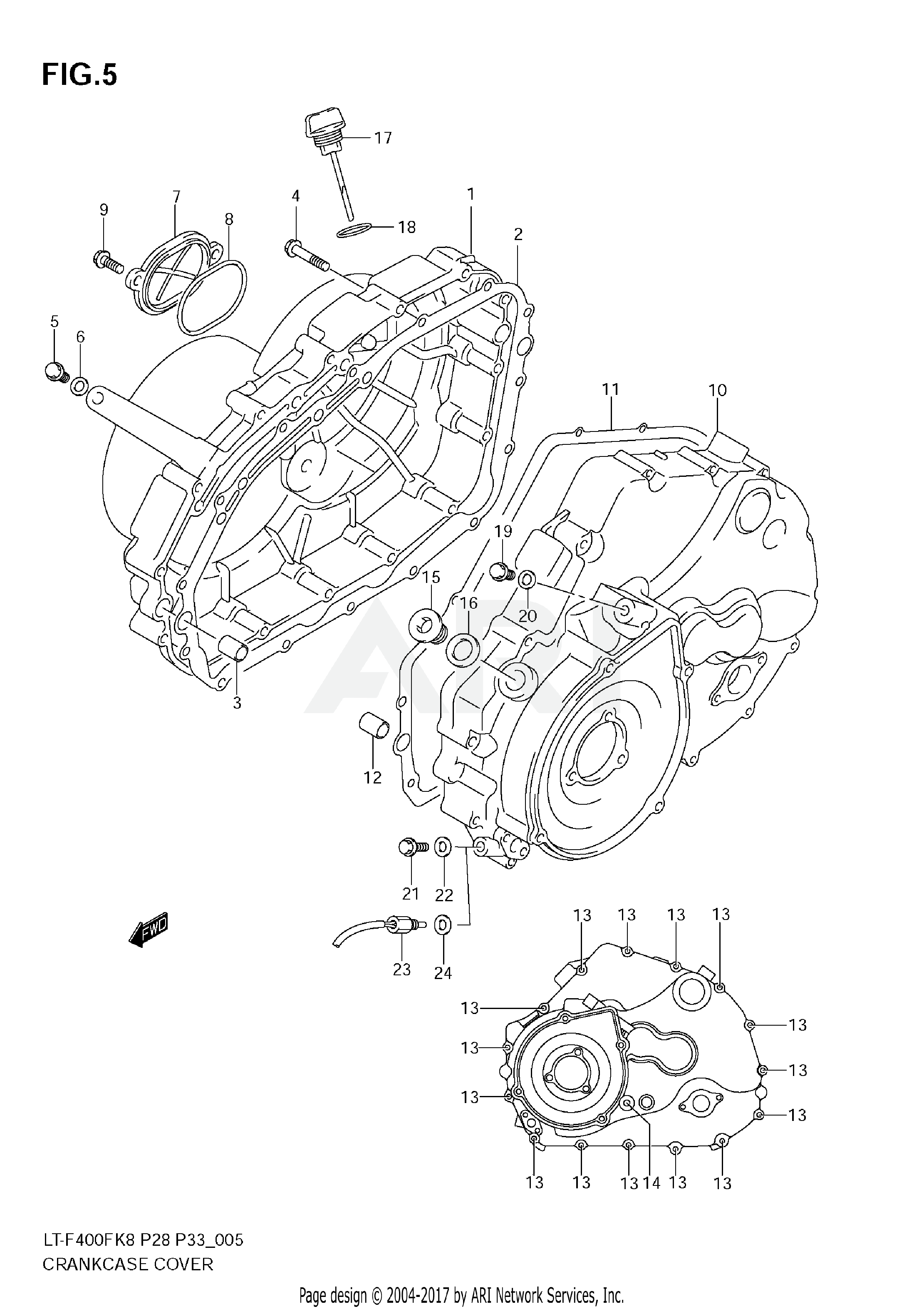 CRANKCASE COVER