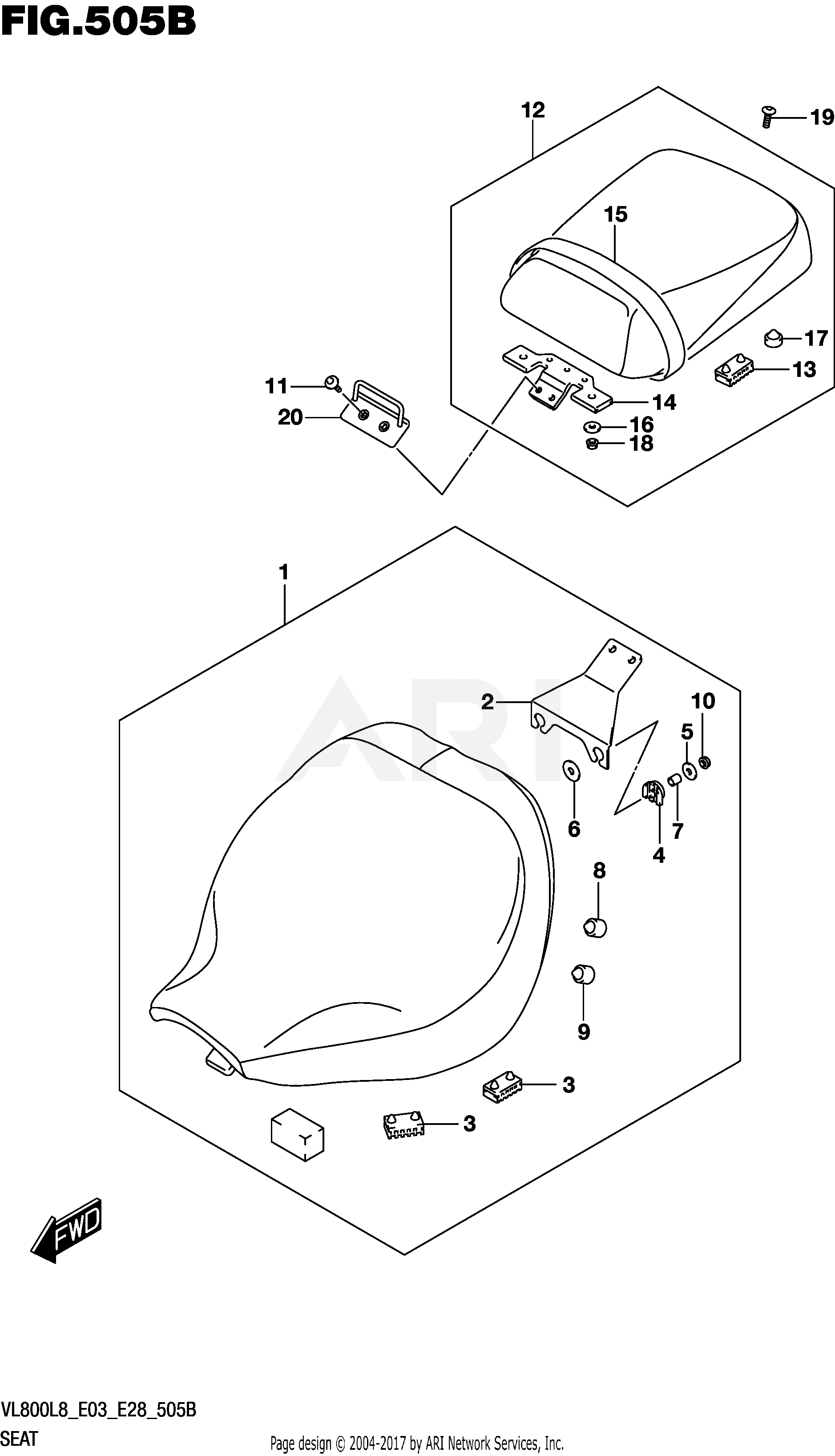 SEAT (VL800L8 E28)