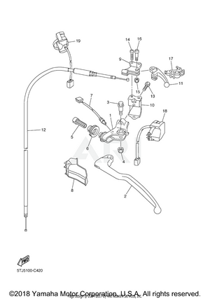 HANDLE SWITCH LEVER