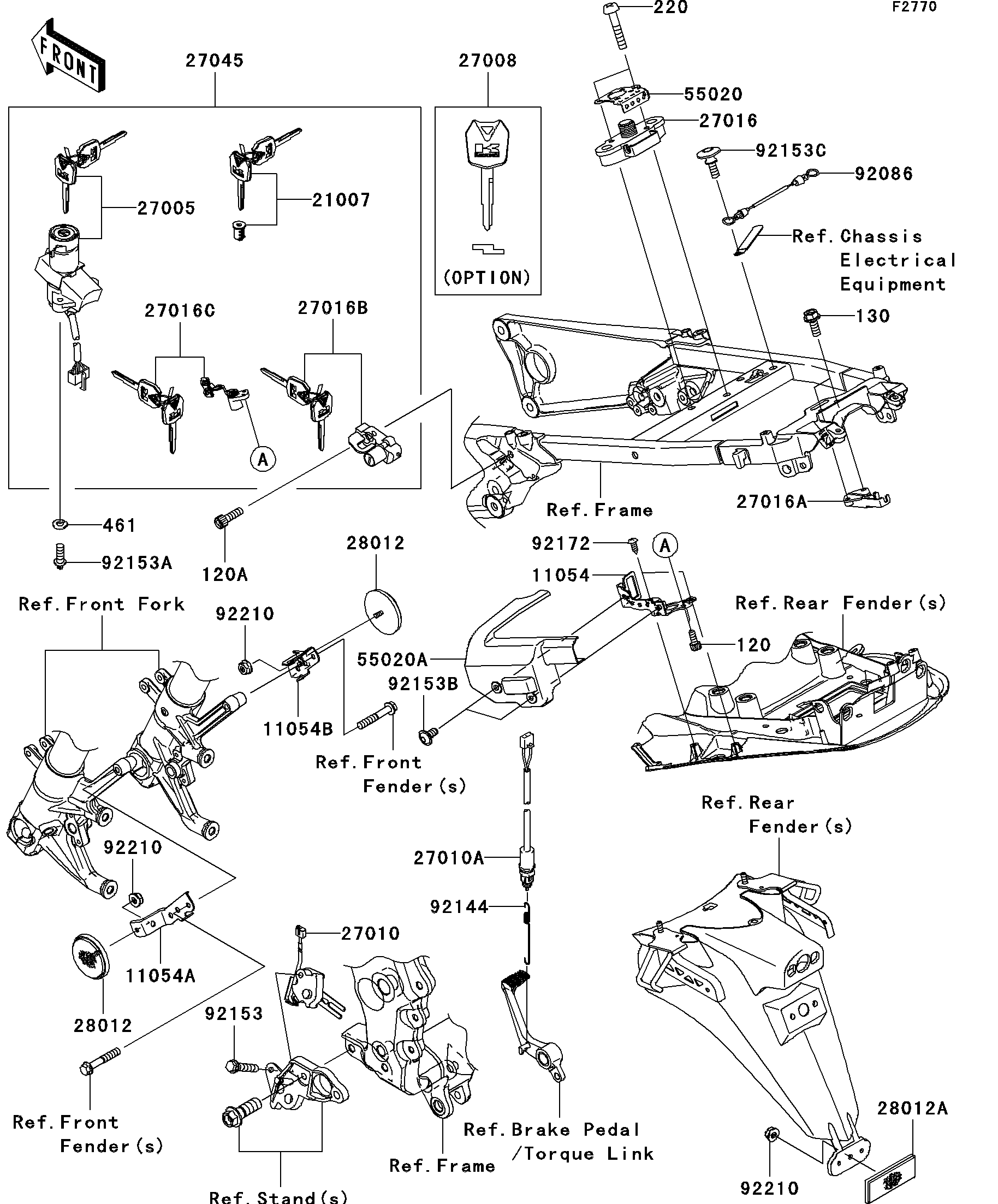 Ignition Switch/Locks/Reflectors