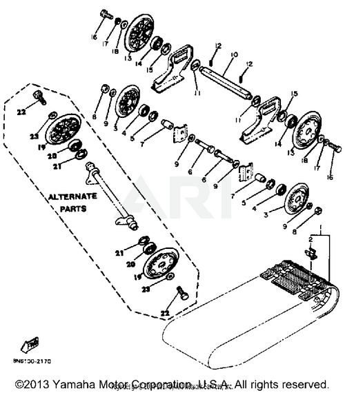 TRACK SUSPENSION 1