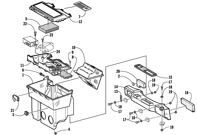 AIR SILENCER ASSEMBLY