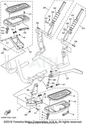 STAND FOOTREST