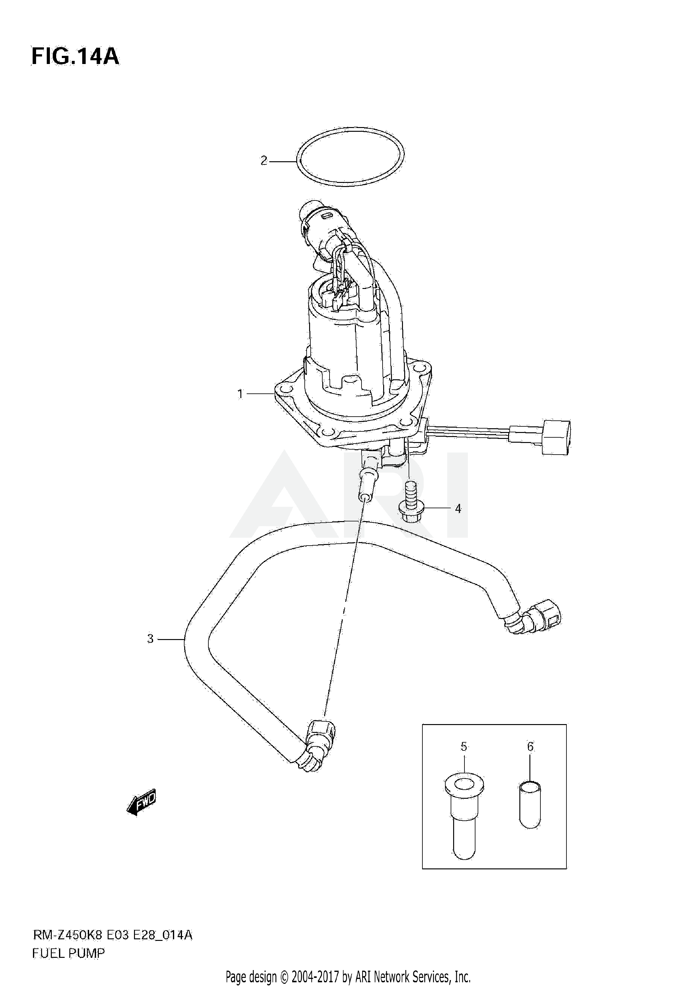 FUEL PUMP (RM-Z450 L1)