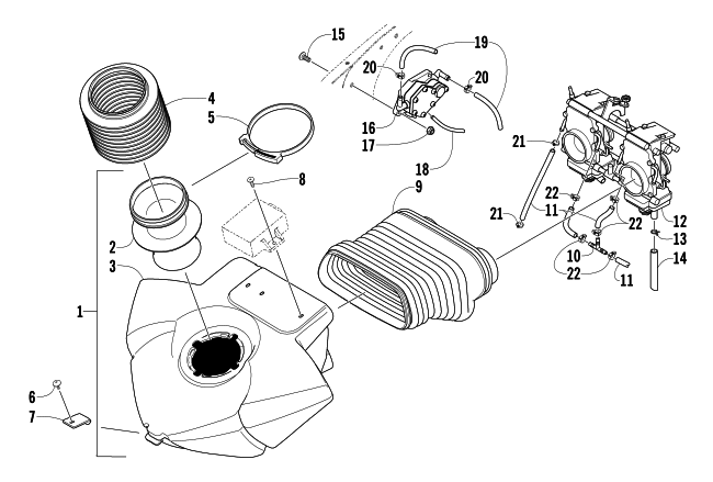 AIR SILENCER ASSEMBLY