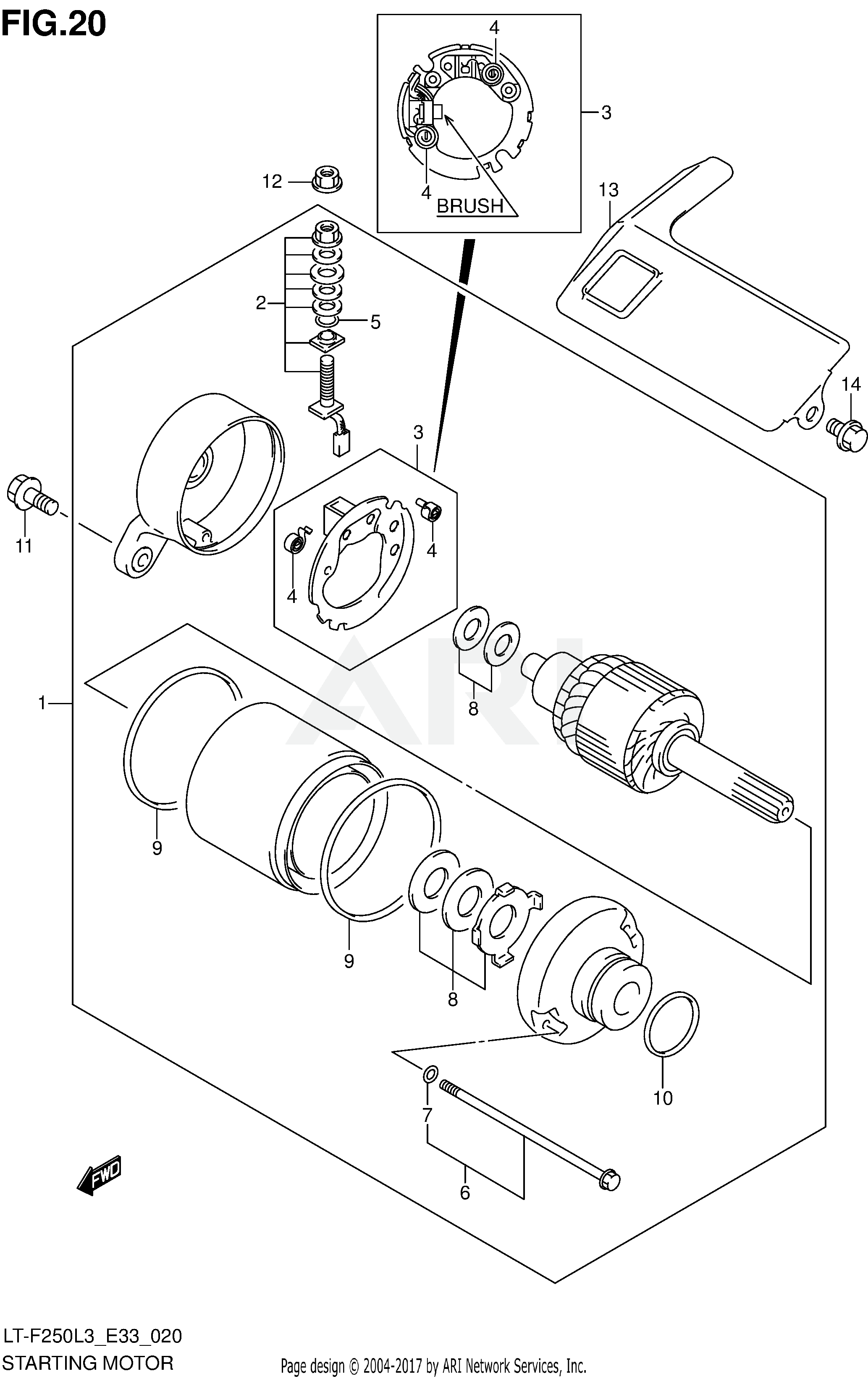 STARTING MOTOR