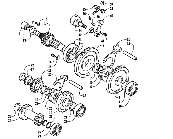 SECONDARY TRANSMISSION ASSEMBLY