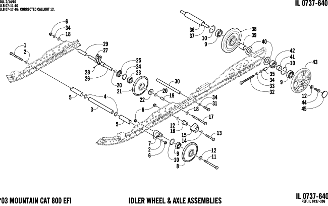 IDLER WHEEL ASSEMBLY