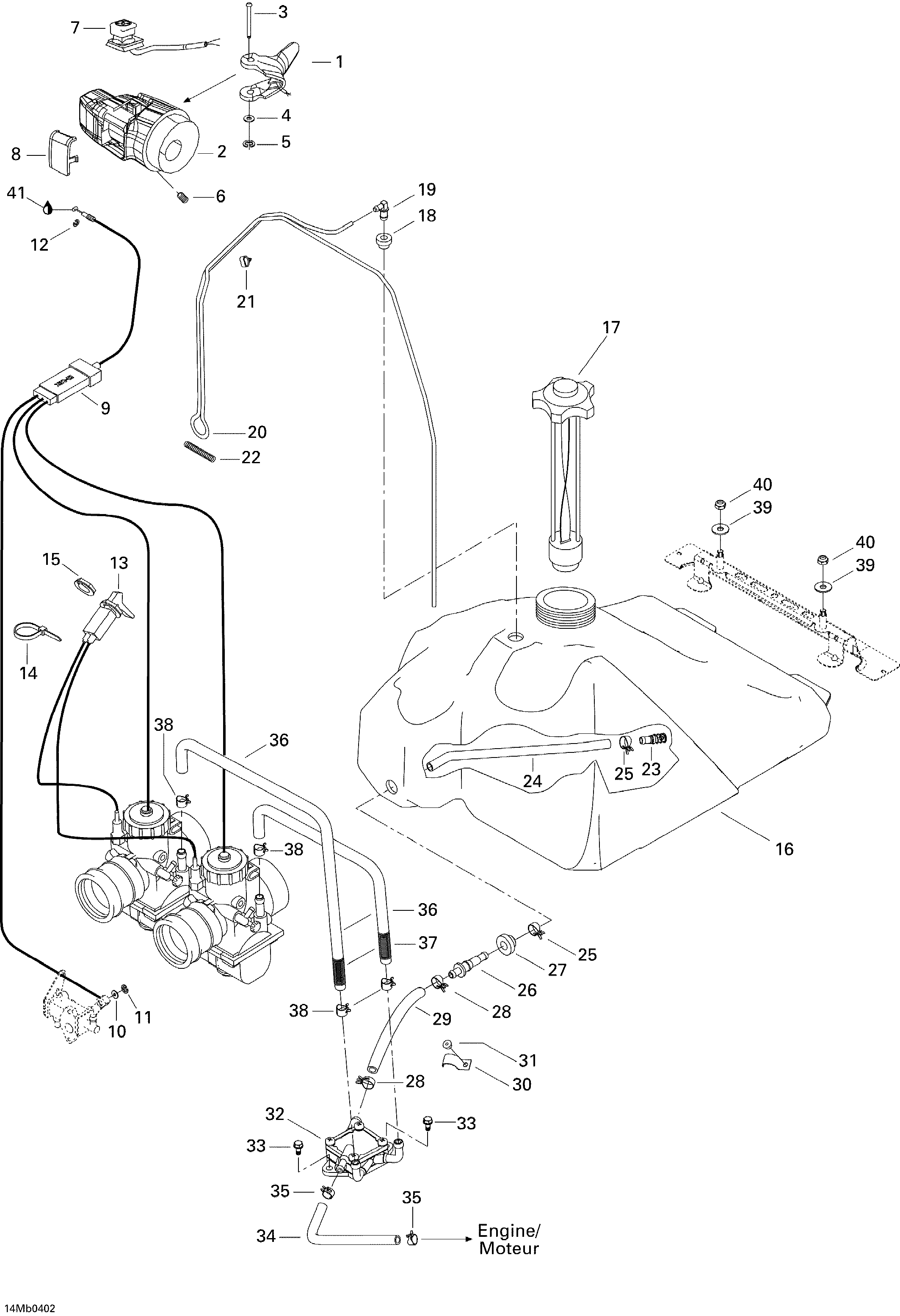 Fuel System (550F)