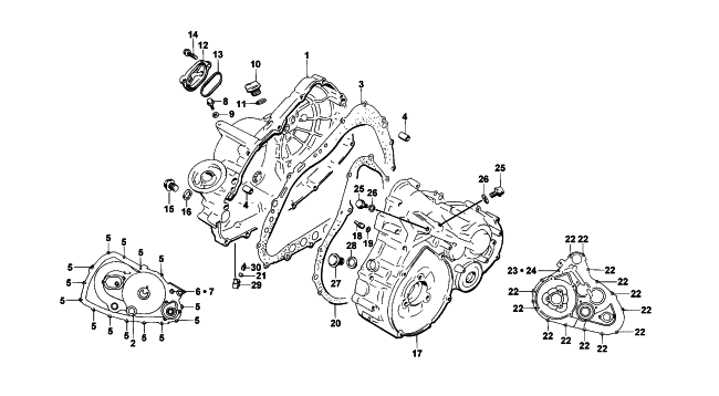 CRANKCASE COVER ASSEMBLY