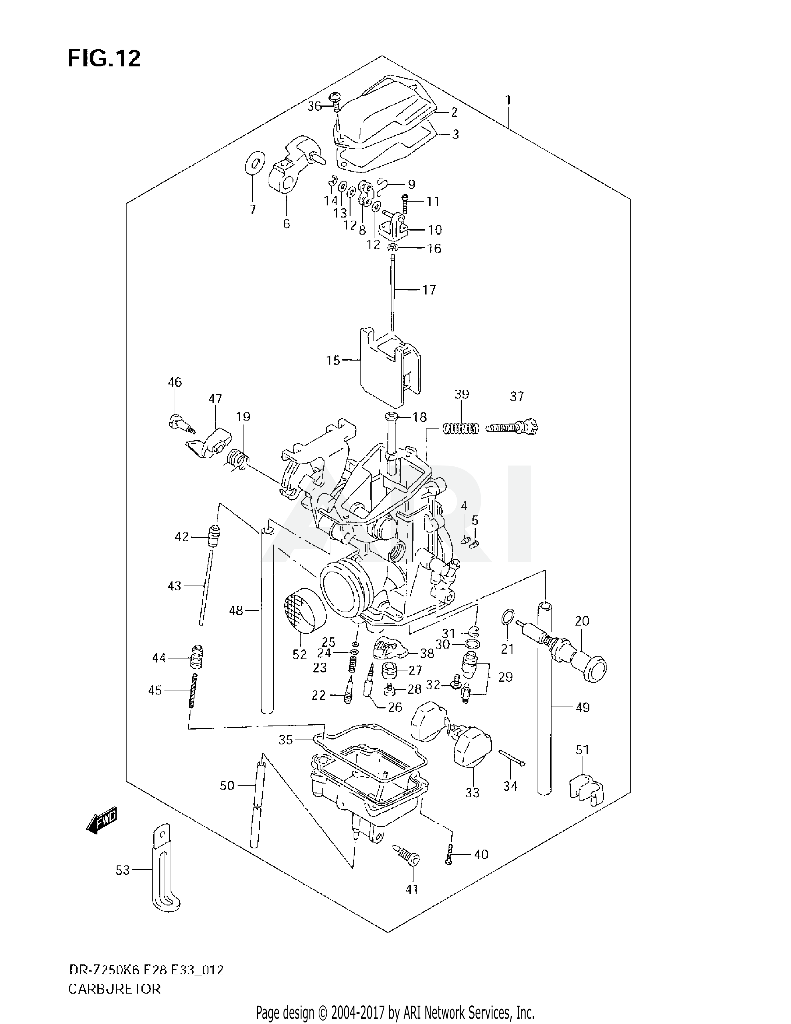 CARBURETOR (E28)