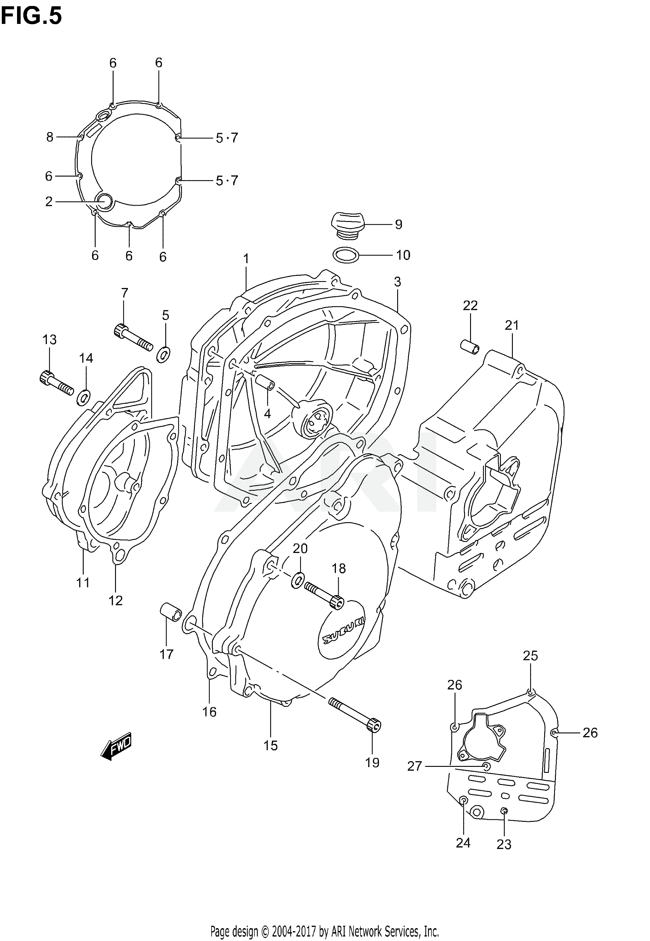 CRANKCASE COVER