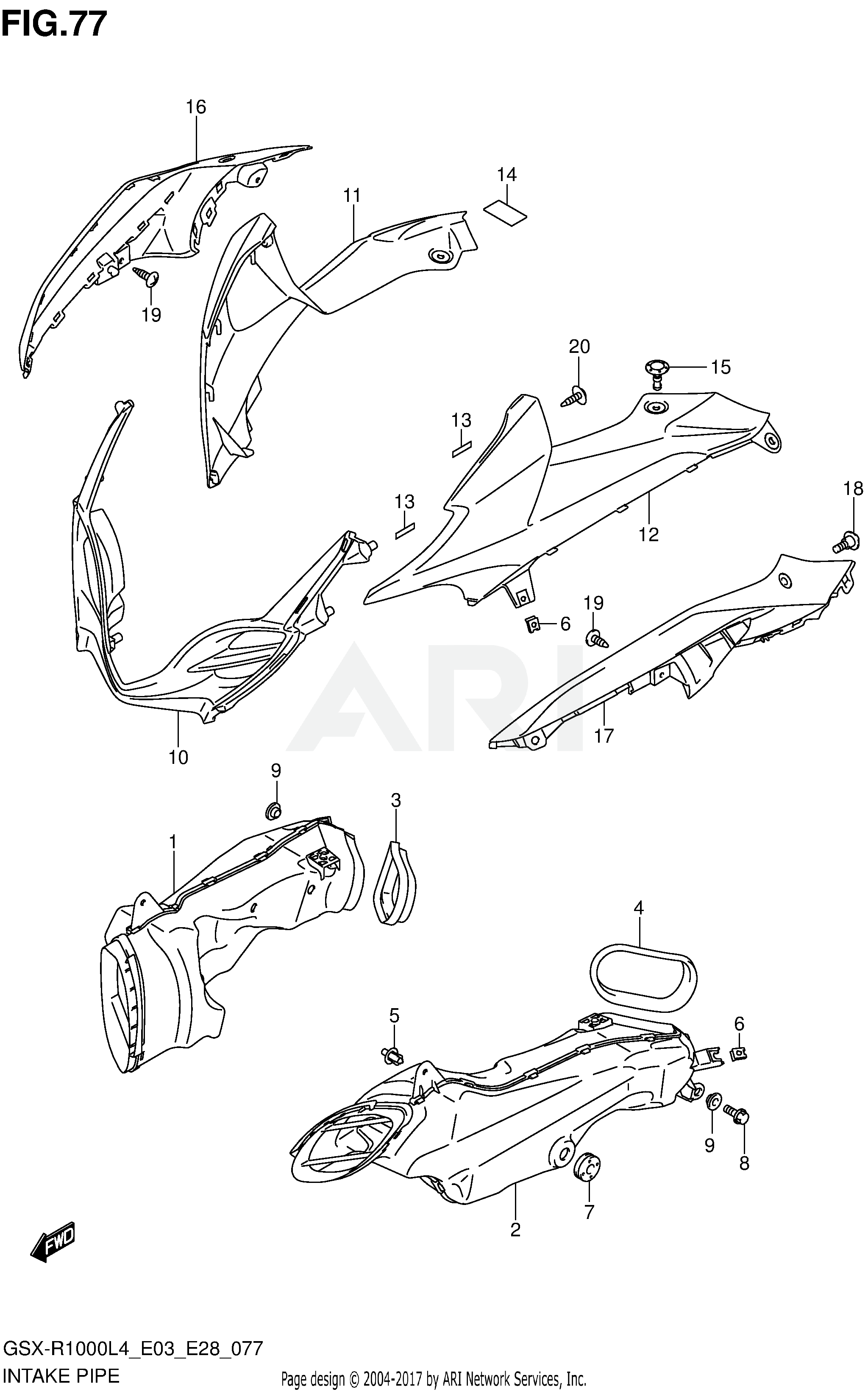 INTAKE PIPE