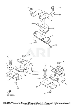 ENGINE BRACKET