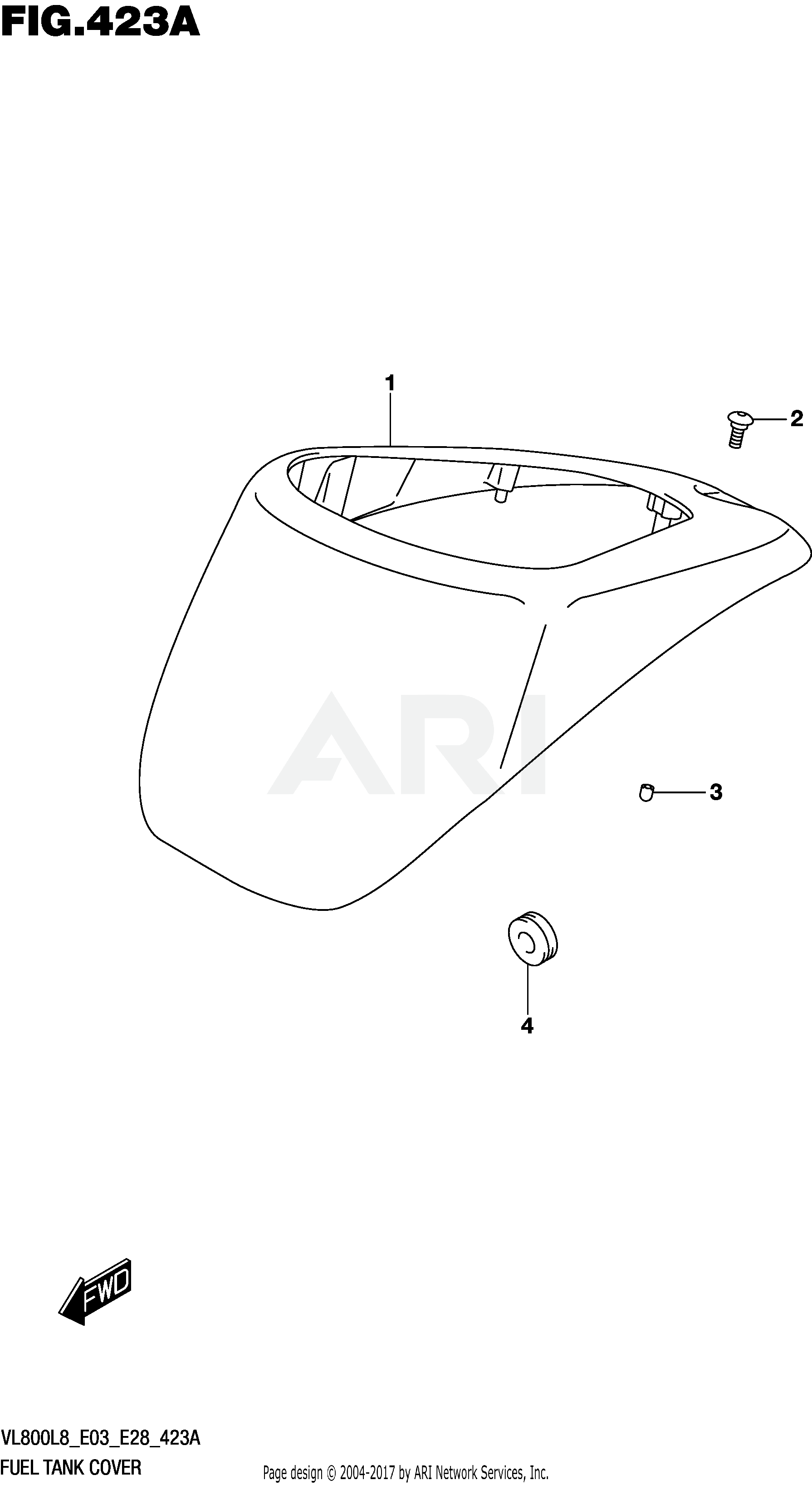 FUEL TANK COVER