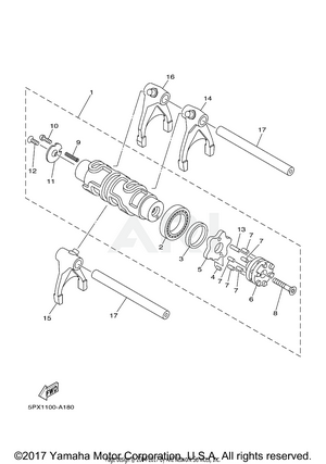 SHIFT CAM FORK