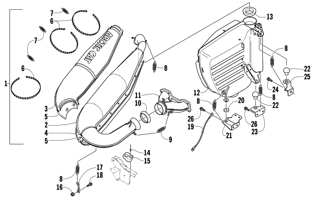 EXHAUST ASSEMBLY