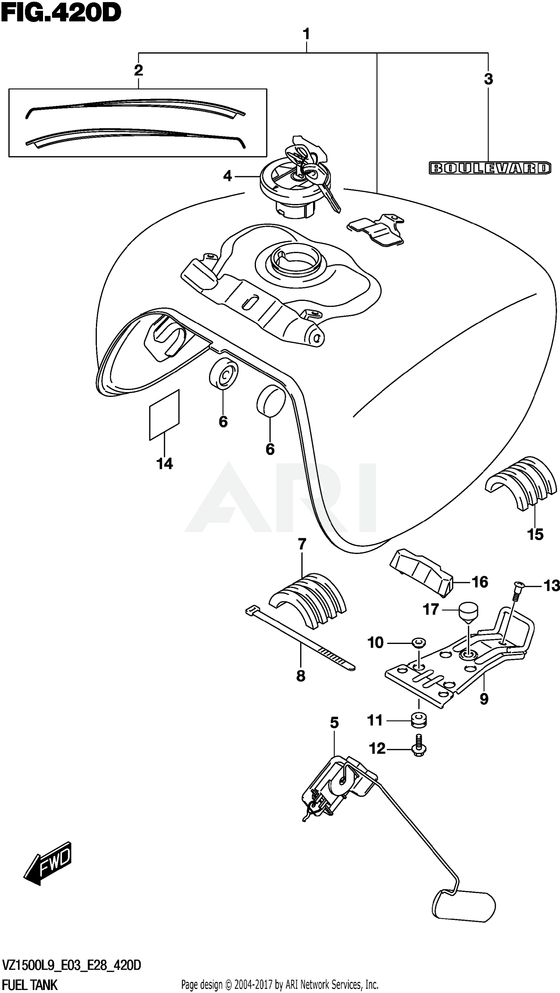 FUEL TANK (E33) (FOR AA3)