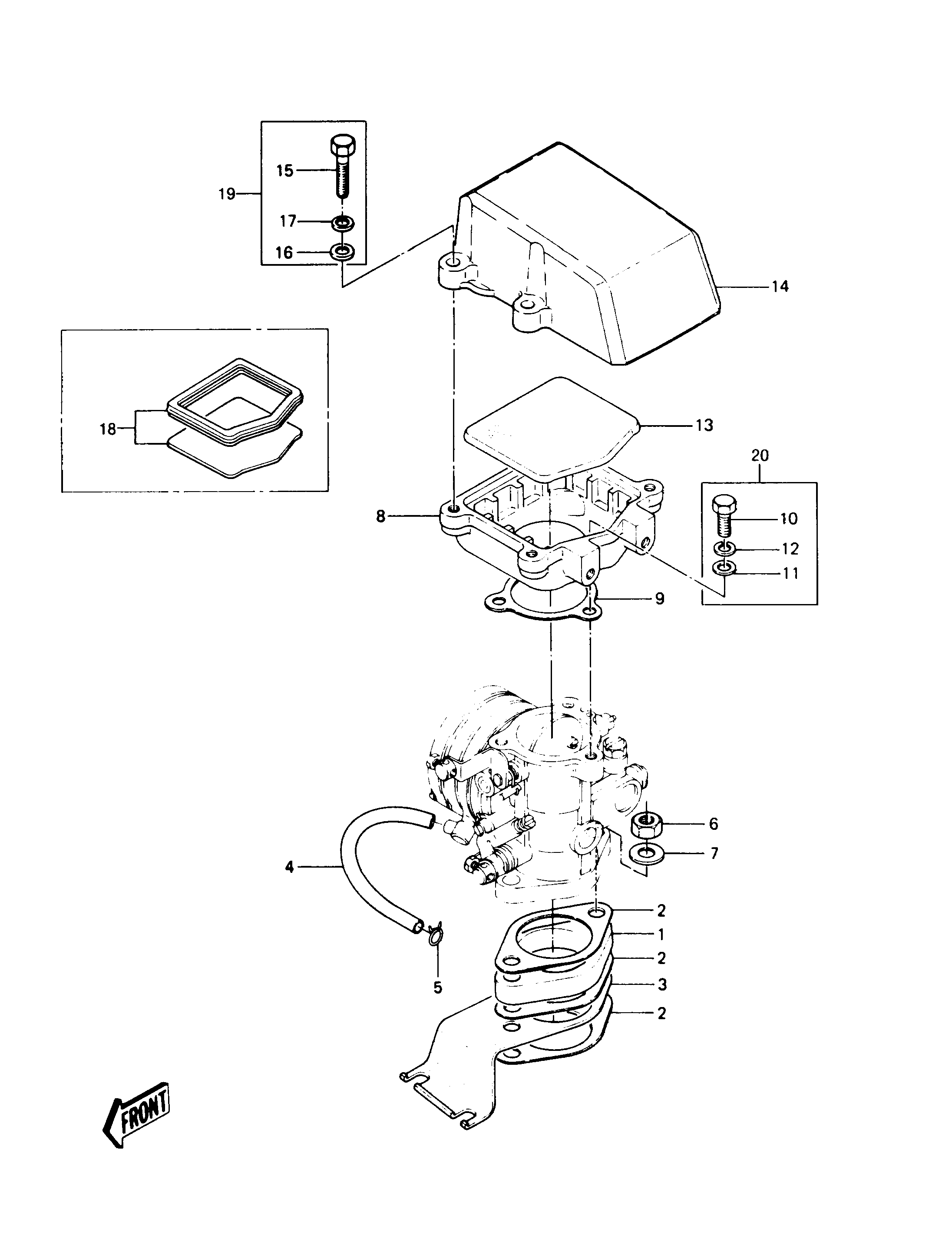 Carburetor Brackets/Flame Arrester