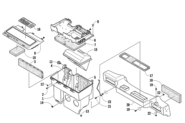 AIR SILENCER ASSEMBLY