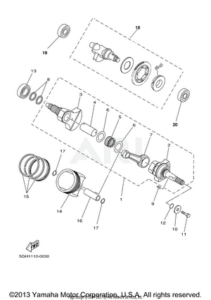 CRANKSHAFT PISTON