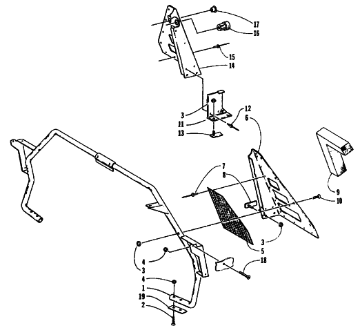 STEERING SUPPORT ASSEMBLY