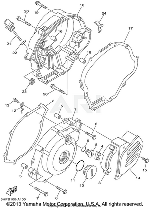 CRANKCASE COVER 1