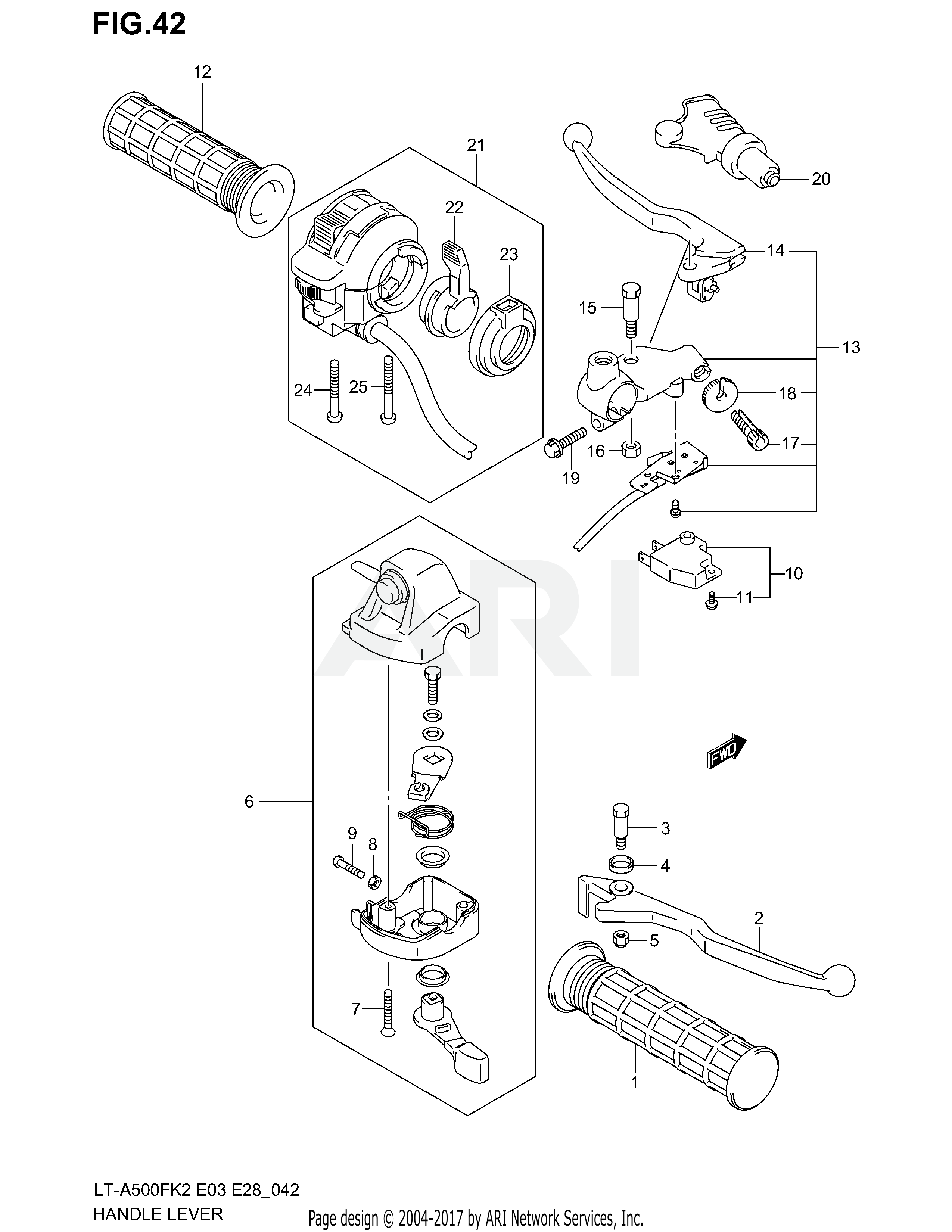 HANDLE LEVER