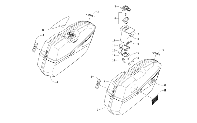 SADDLEBAG ASSEMBLY