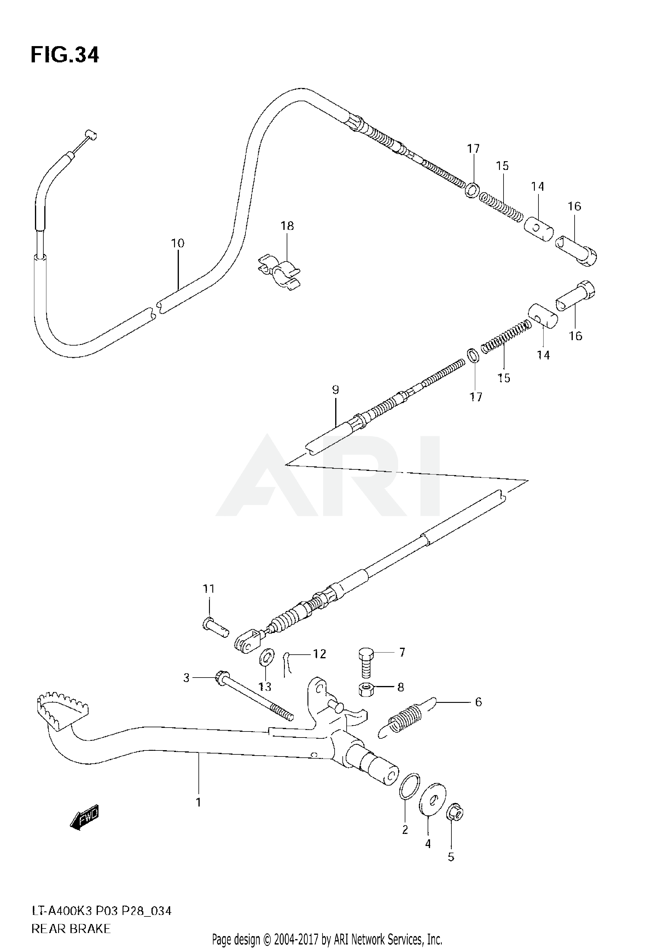 REAR BRAKE