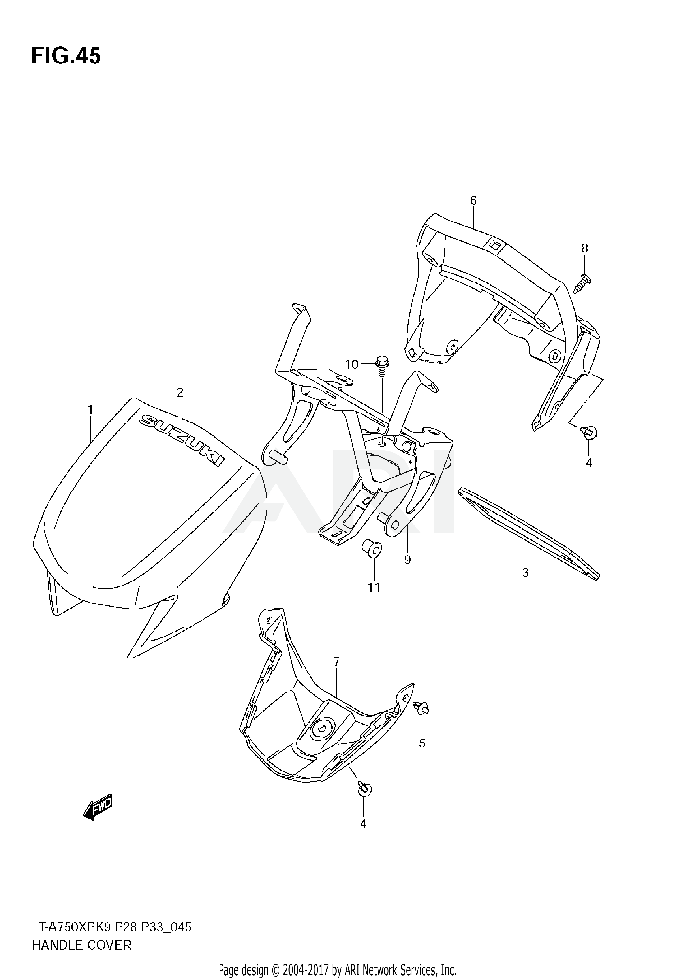 HANDLE COVER