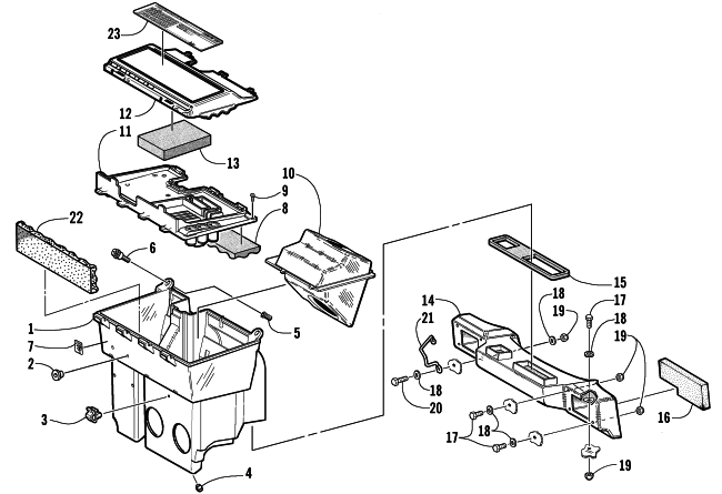 AIR SILENCER ASSEMBLY