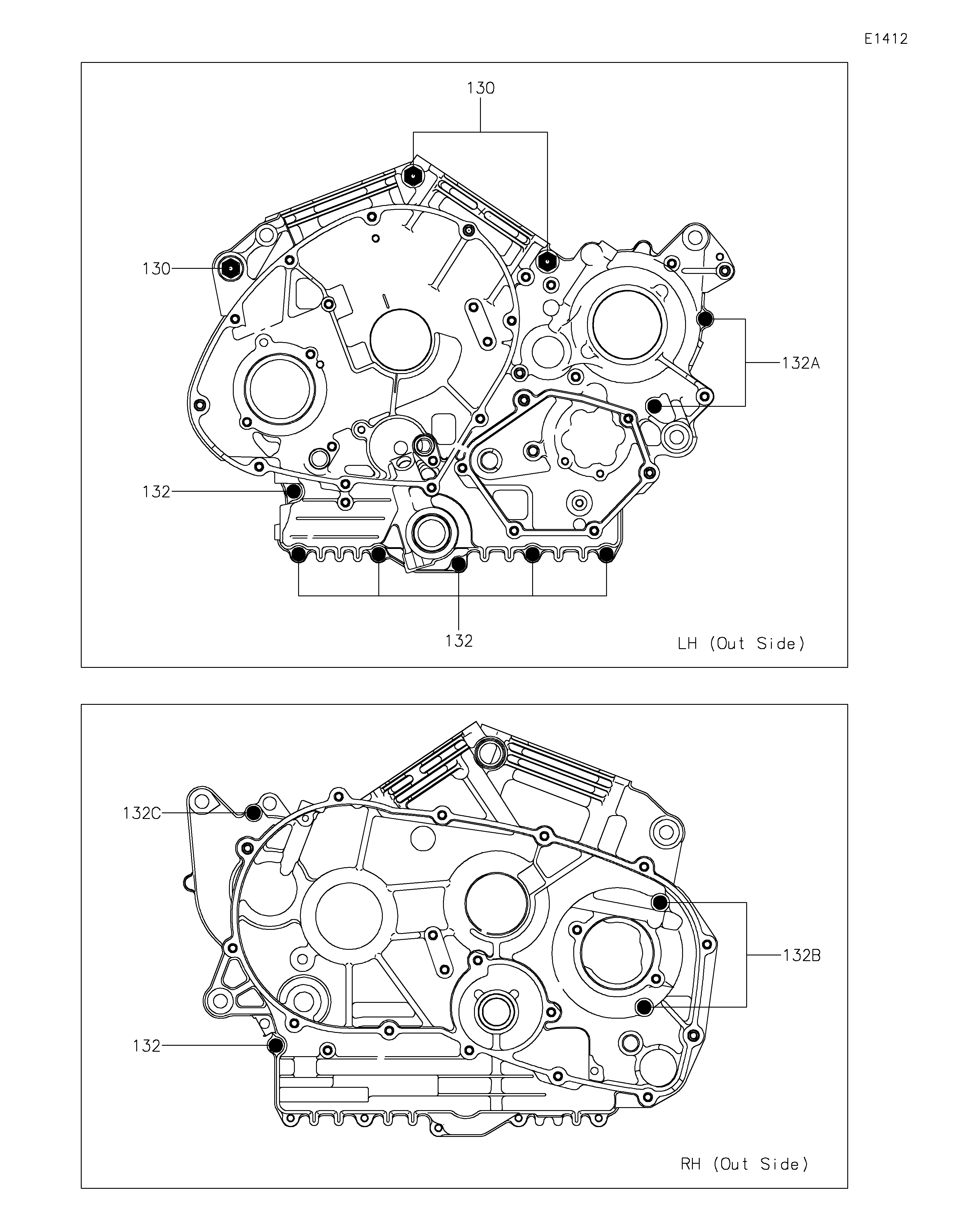 Crankcase Bolt Pattern