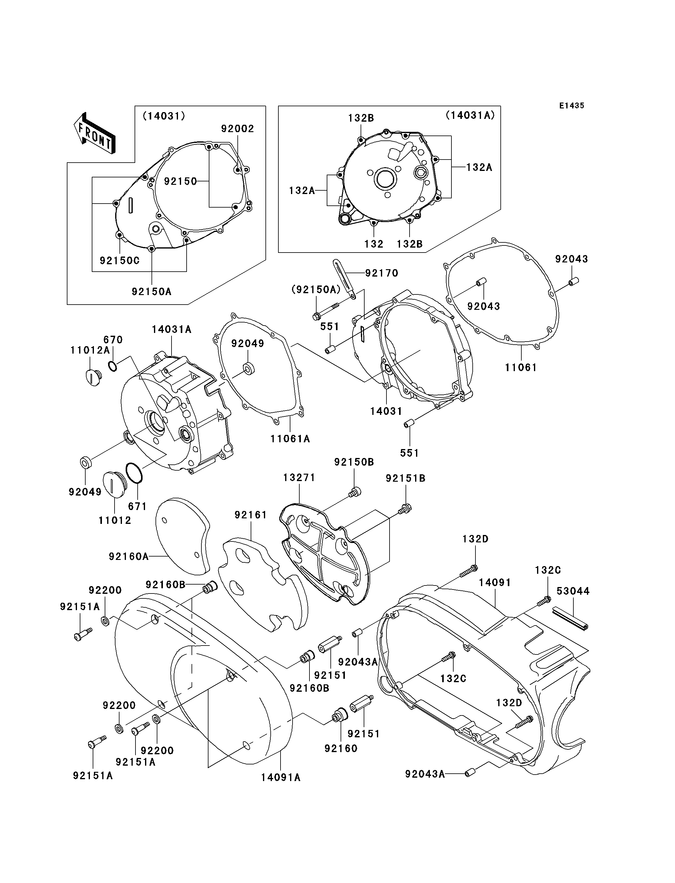 Left Engine Cover(s)