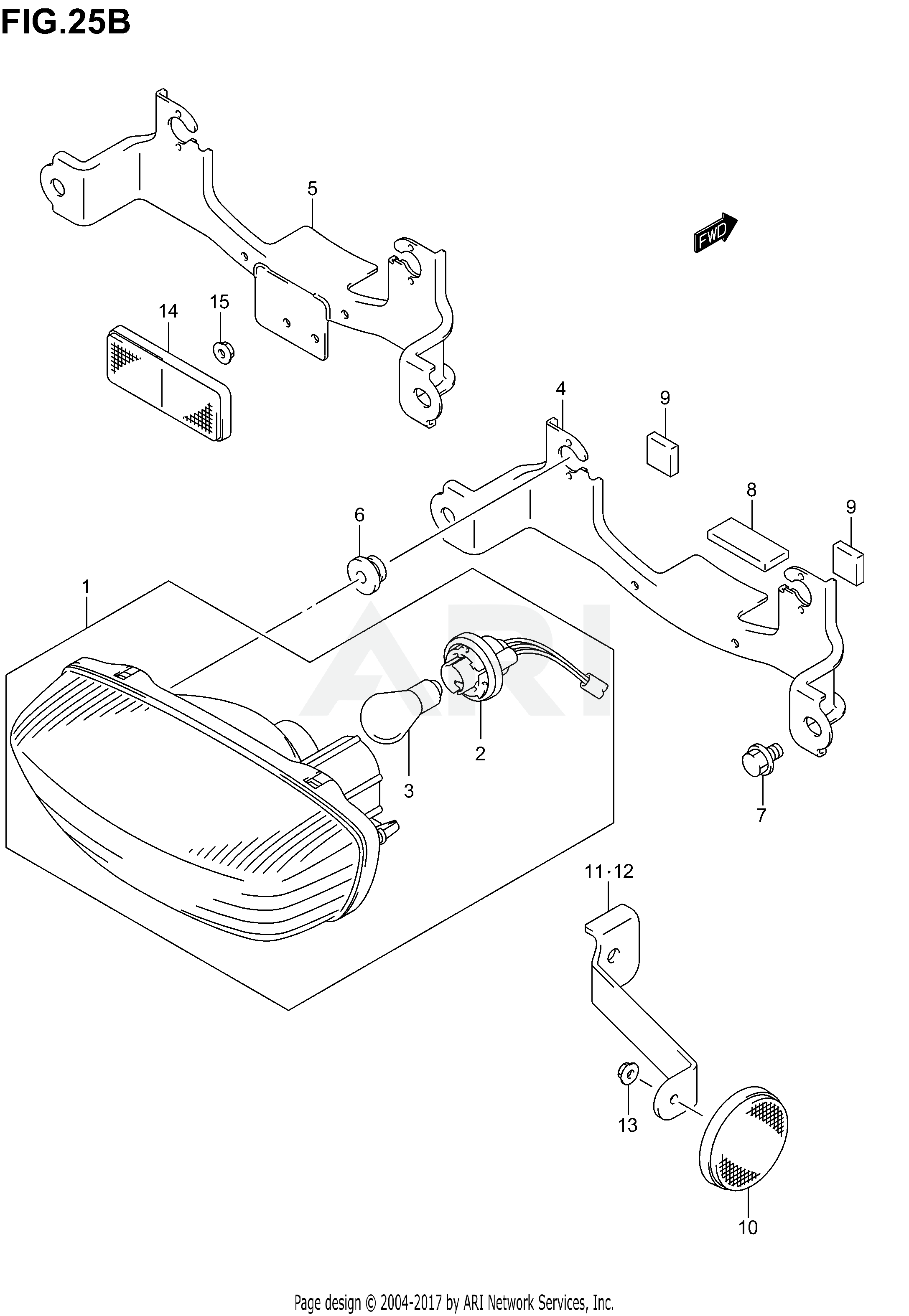 REAR COMBINATION (MODEL K5/K6)