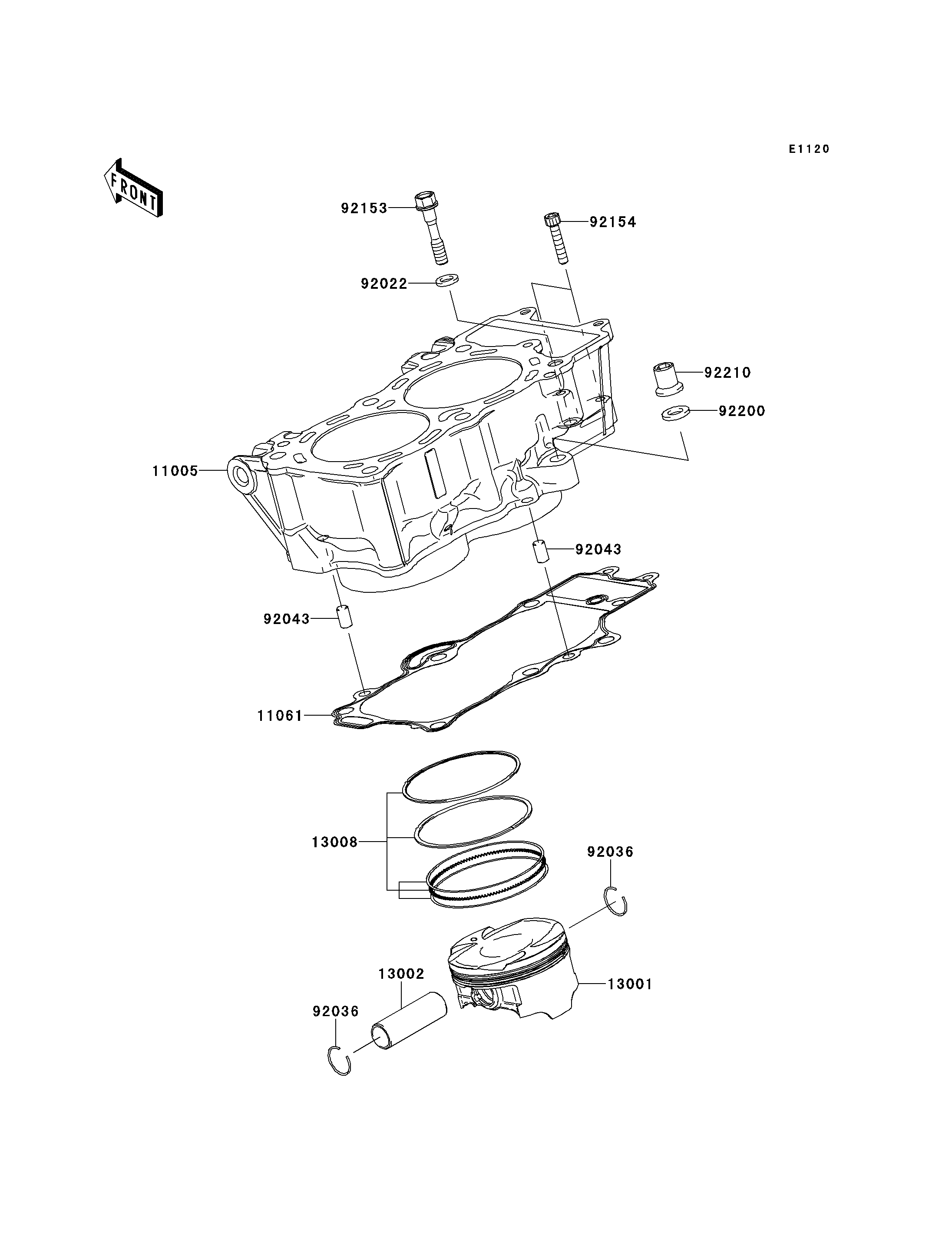 Cylinder/Piston(s)