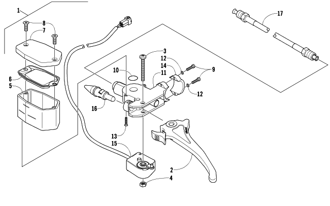 HYDRAULIC BRAKE CONTROL ASSEMBLY