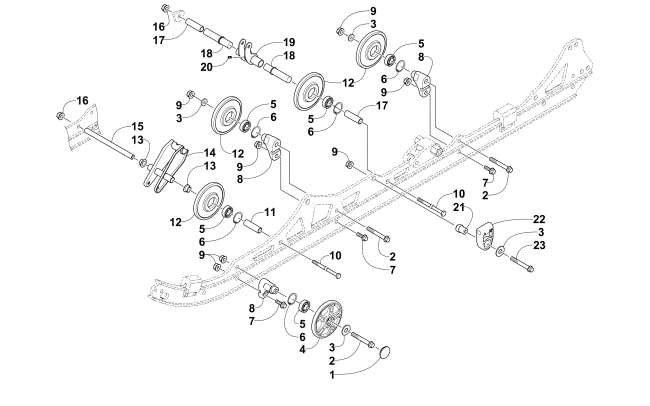 IDLER WHEEL ASSEMBLY