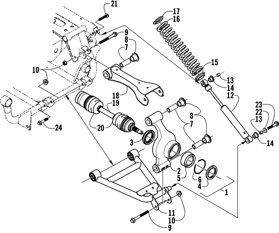 REAR SUSPENSION ASSEMBLY