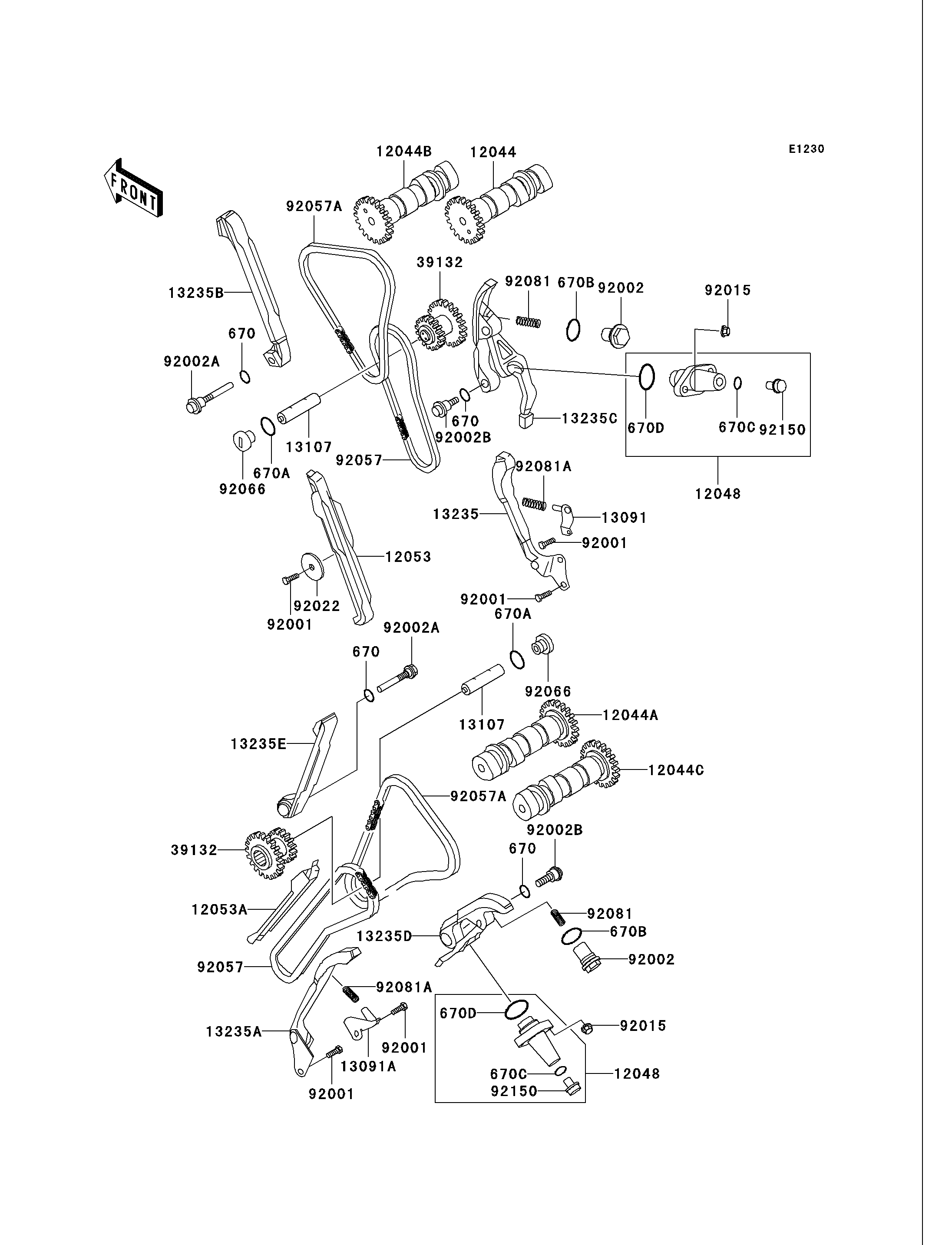 Camshaft(s)/Tensioner