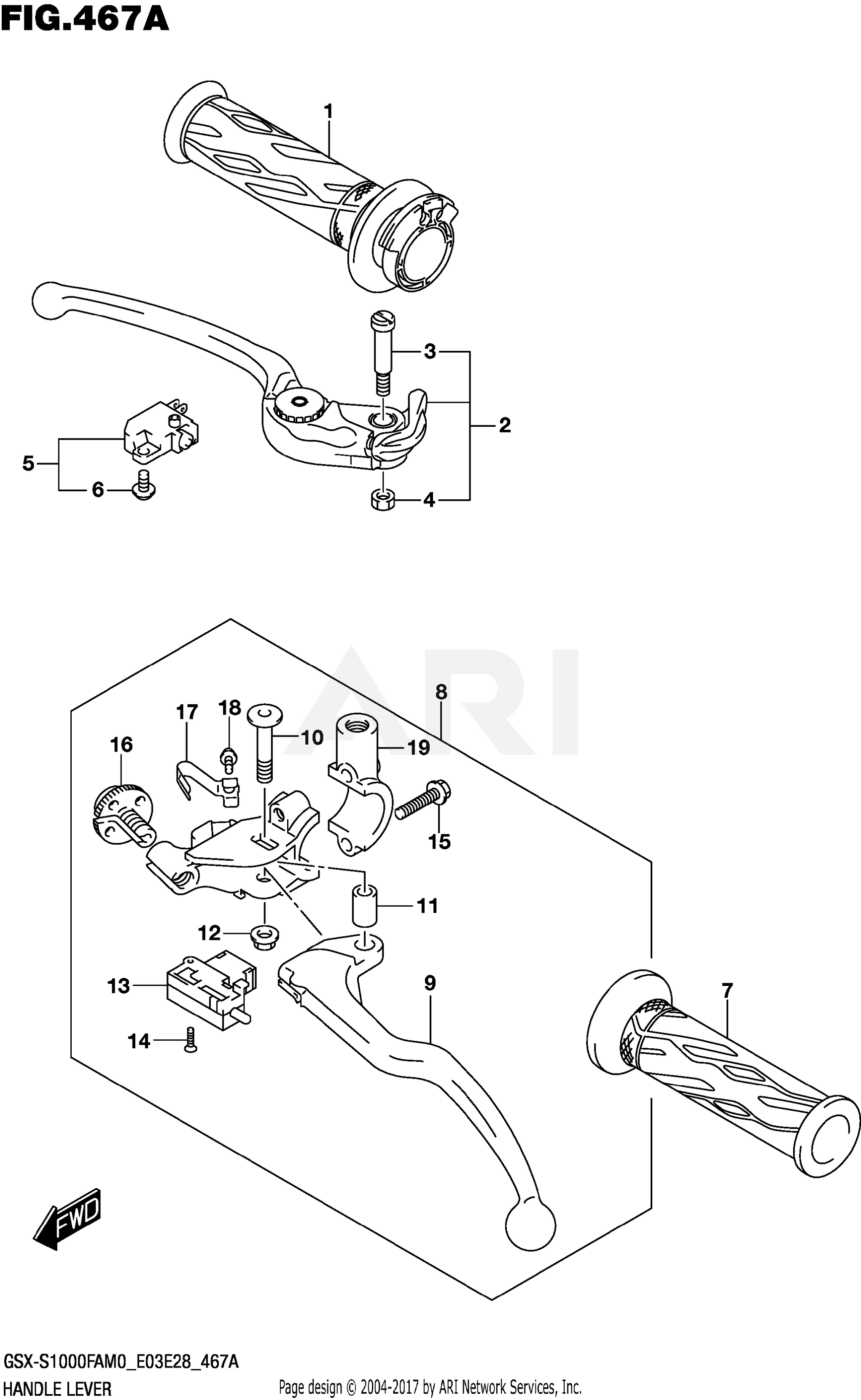 HANDLE LEVER