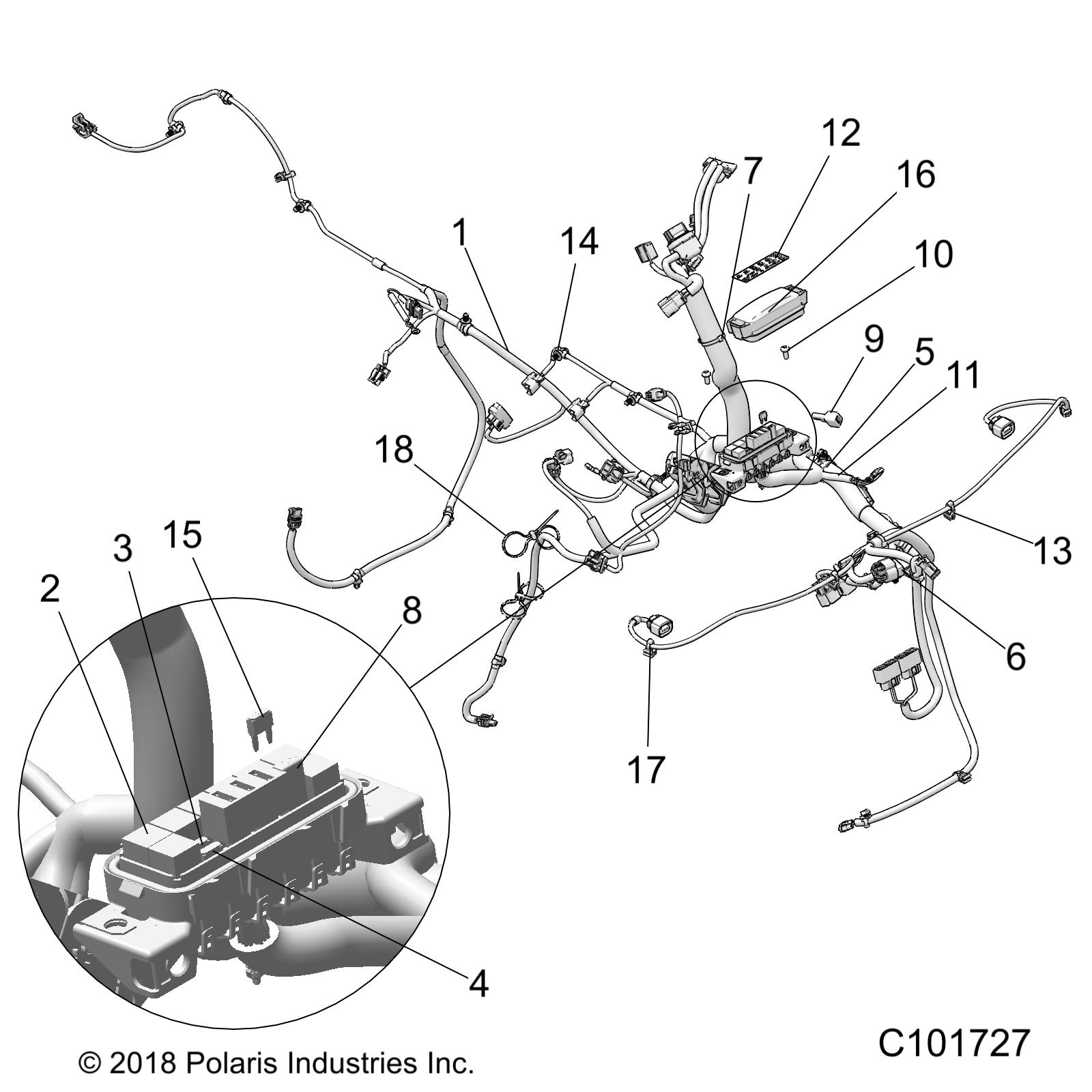 ELECTRICAL, HARNESS - A20SGE95AK (C101727)