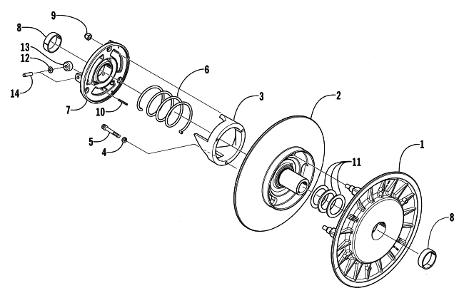 DRIVEN CLUTCH (International)