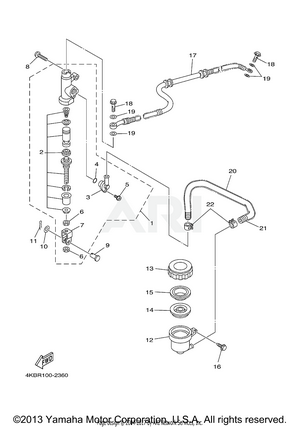 REAR MASTER CYLINDER