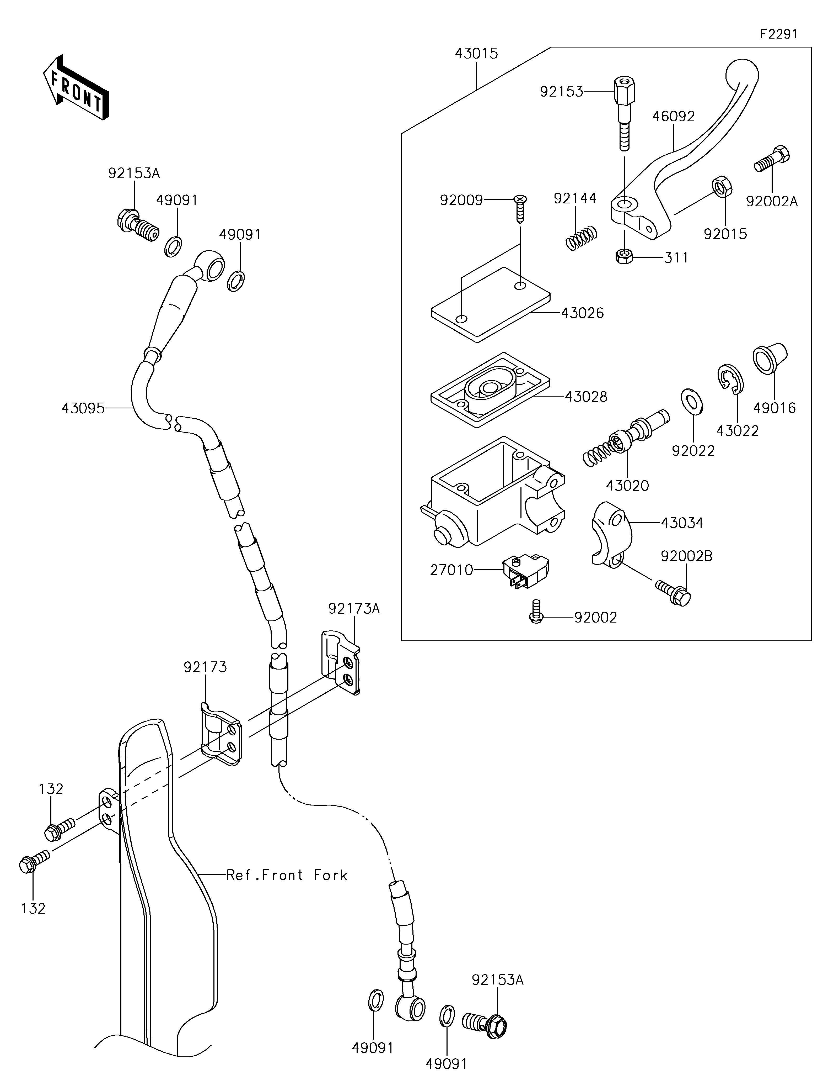 Front Master Cylinder