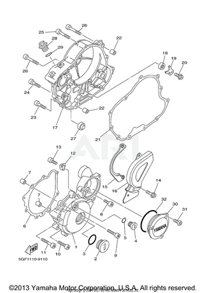 CRANKCASE COVER 1