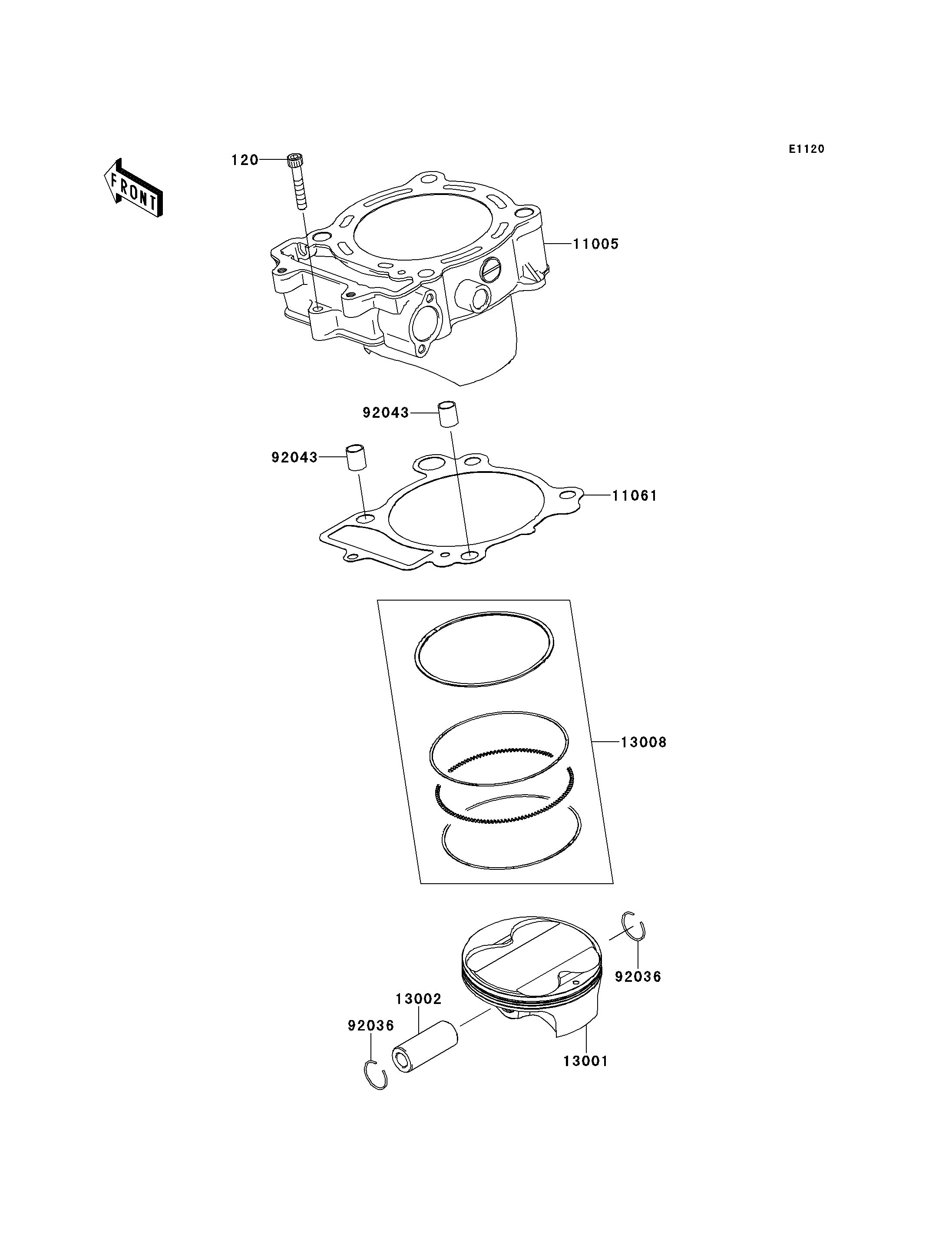 Cylinder/Piston(s)